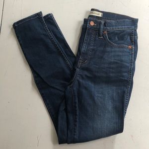Madewell • 10” high rise skinny Jean size 27